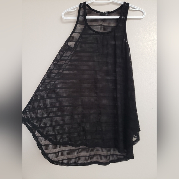 Black Knit Bikini cover up. EUC. Sz. S - Picture 3 of 3